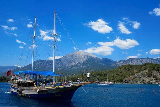 Excursion en bateau vers l'ancienne Phaselis avec déjeuner d'Antalya