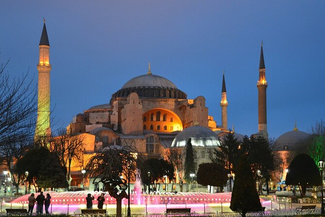 Visite nocturne à pied dans la vieille ville d'Istanbul