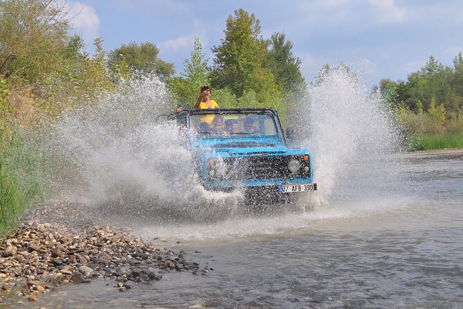 Côté : rafting et safari en jeep au canyon de Koprulu