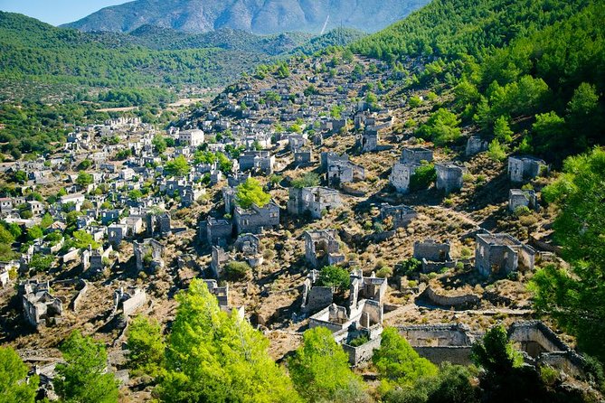 Ville fantôme de Kayakoy et bazar de Fethiye