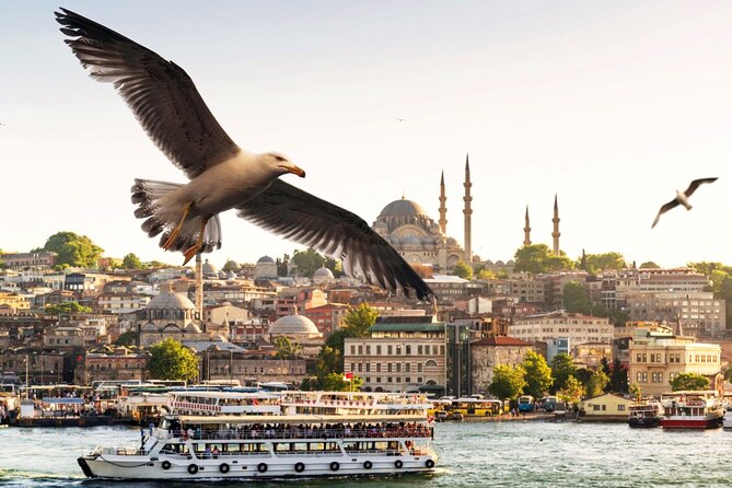 Bosporus-Kreuzfahrt mit dem Boot: 3-stündige Tour mit 1-stündigem Stopp auf der europäischen Seite