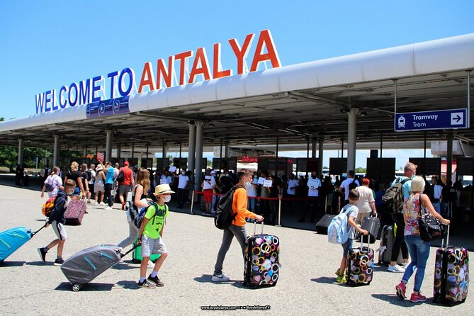 De Kas: transfert privé de l'aéroport à l'aéroport d'Antalya