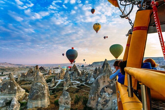 Vol en montgolfière en Cappadoce avec prise en charge