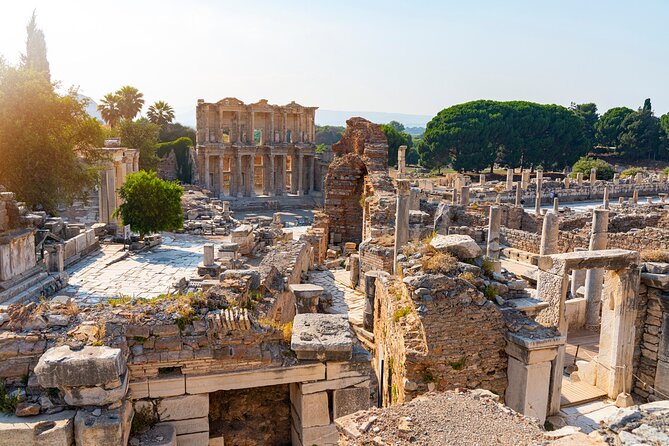 Pour les croiseurs: visite privée d'une demi-journée d'Ephèse facile depuis le port de Kusadasi