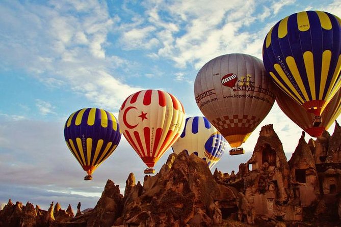 Tour en montgolfière en Cappadoce avec petit-déjeuner au champagne inclus