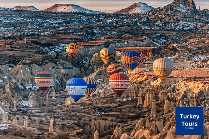 Balade en montgolfière en Cappadoce avec visite de la vallée d'Ihlara et de la ville souterraine de Derinkuyu