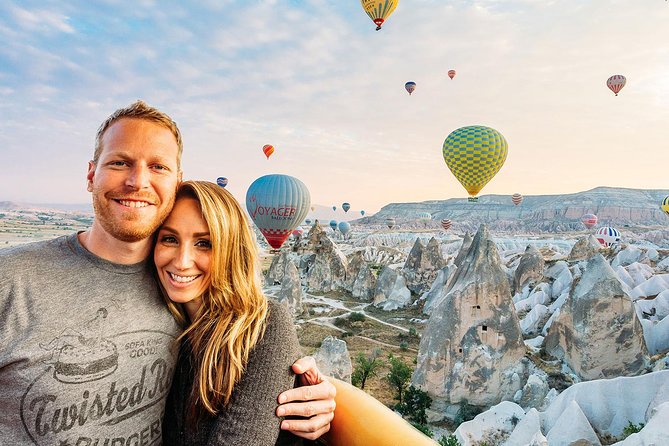 Ballonfahrt bei Sonnenaufgang in Kappadokien