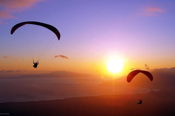 Paragliding-Erlebnis entlang der türkischen Küste von Alanya aus