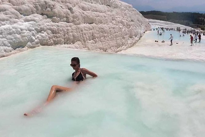 Pamukkale à couper le souffle lors d'une visite privée au départ de Kusadasi