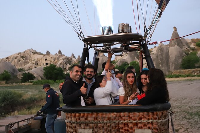 Tour en montgolfière en Cappadoce avec transfert