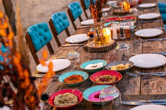 Dîner privé dans la vallée secrète de la Cappadoce