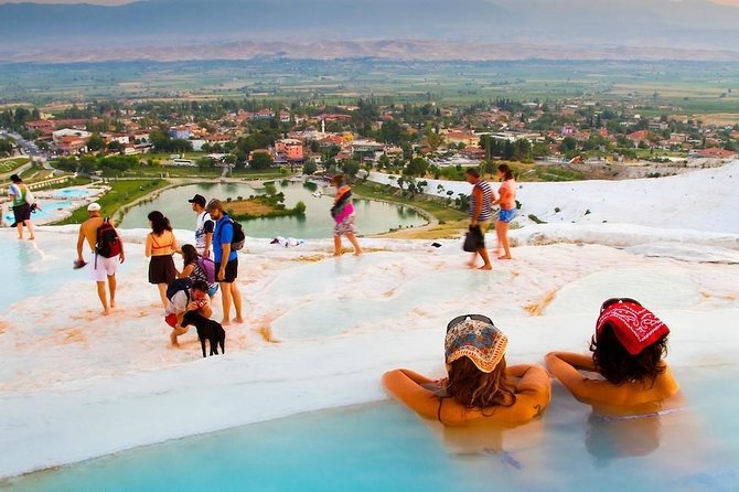 Visite de Pamukkale depuis Alanya, Side ou Antalya.