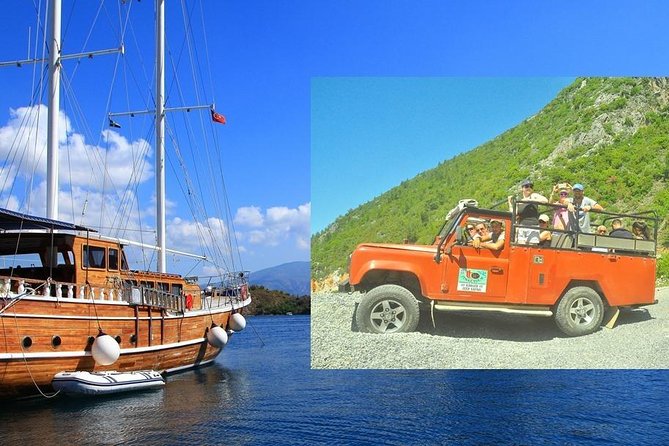 2'si 1 Arada: Jeep Safari ve Öğle Yemeği ile Tekne Gezisi