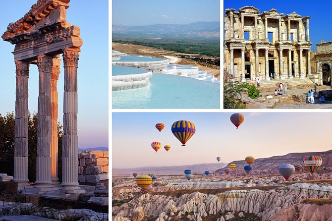 Circuit de 6 jours en Turquie en Cappadoce, Ephèse, Pamukkale, Gallipoli, Troy Tour