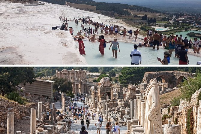 Excursion de 2 jours à Ephèse et Pamukkale au départ d'Istanbul