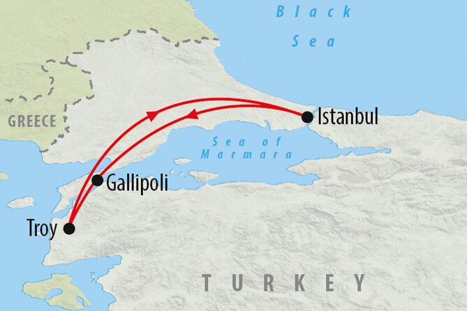 İstanbul'dan Gelibolu Seferi Anzak Tam Gün Turu