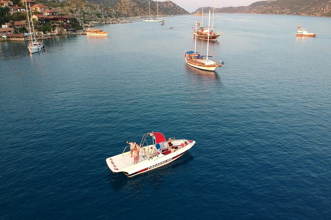 Kekova-Kreuzfahrt mit dem Schnellboot vom Hafen von Demre