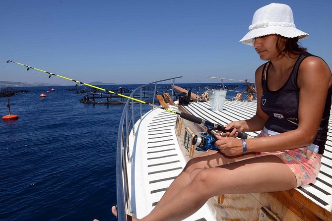 Viaje de pesca con traslados al hotel desde el área de Marmaris e Icmeler