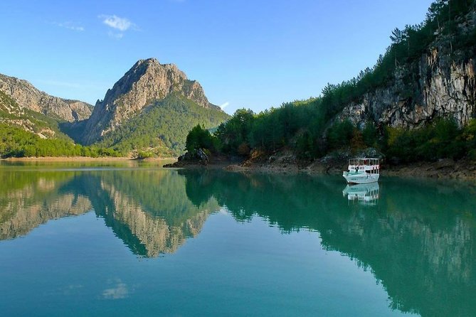 Excursion en bateau dans le Green Canyon au départ d'Antalya