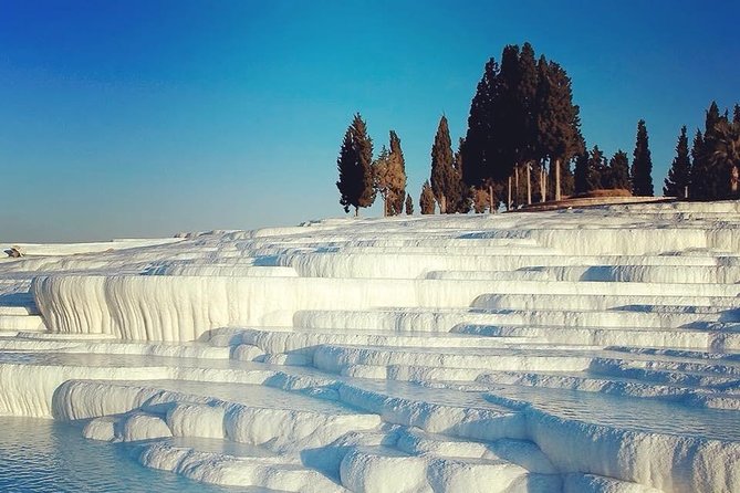 Tour guidato giornaliero di Pamukkale con divertimento primaverile rosso extra.