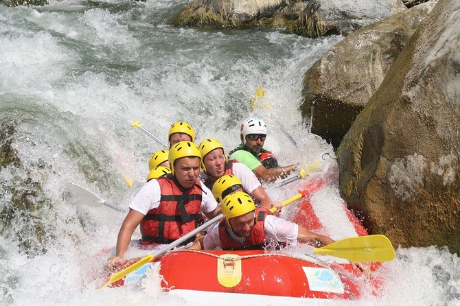 Aventure de rafting au canyon de Koprucay depuis Side