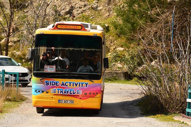 Cabrio-Bussafari im Taurusgebirge ab Side