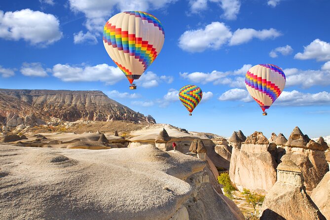 Kappadokien-Heißluftballon – Deluxe-Flug bei Sonnenaufgang