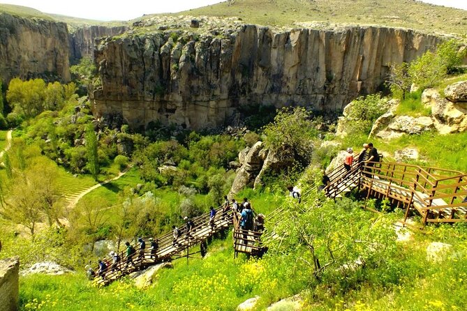 Visite verte guidée quotidienne d'une journée complète en Cappadoce avec déjeuner