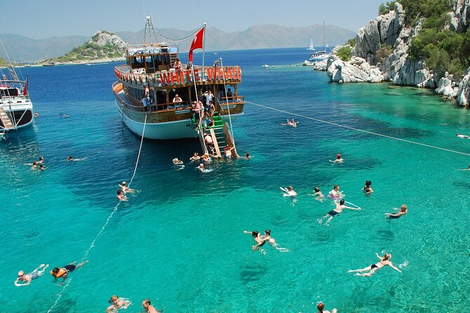 Excursion en bateau à Marmaris avec visite du village de Turunc