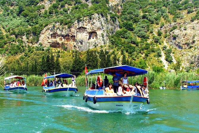 Visite du bain de boue et de la plage de Dalyan