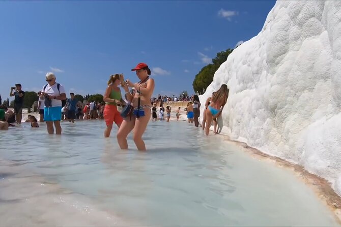 Excursion d'une journée complète à Pamukkale et au lac Salda