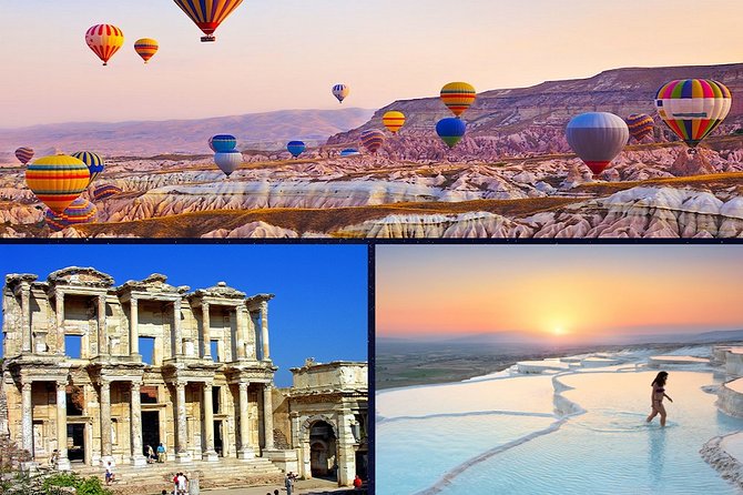 Circuit de 4 jours en Turquie en Cappadoce, Ephèse, Pamukkale