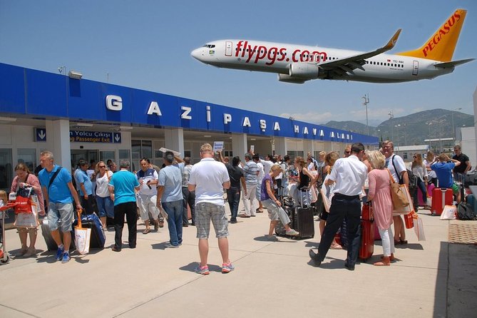 Transfert privé d'Alanya à l'aéroport de Gazipasa GZP