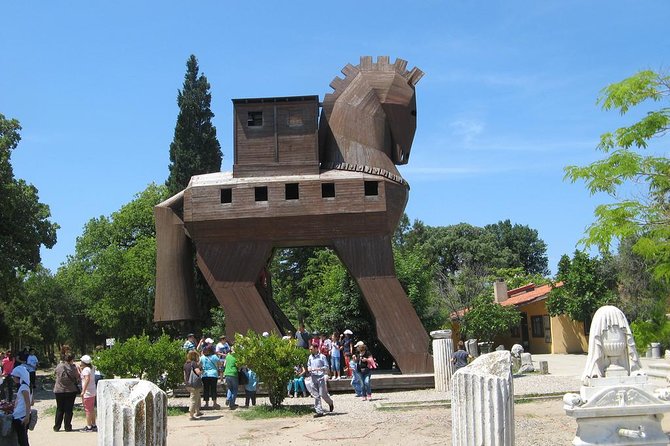 Tour privato di Troia dal porto di Canakkale con guida privata