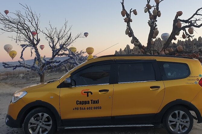 Parcourez toute la Cappadoce avec un taximètre