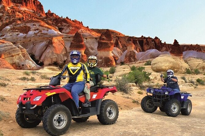 Forfait ATV Quad Bike Safari + 2 voyages quotidiens vers les points forts de la Cappadoce