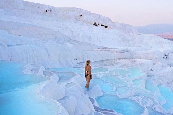 Visite en petit groupe de Pamukkale au départ de Kusadasi