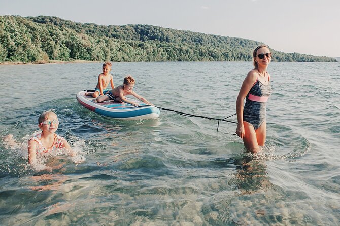 Excursion d'une journée complète en stand-up paddle en petit groupe à Gallipoli