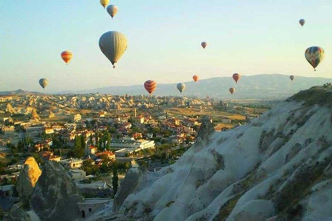 Tour en montgolfière