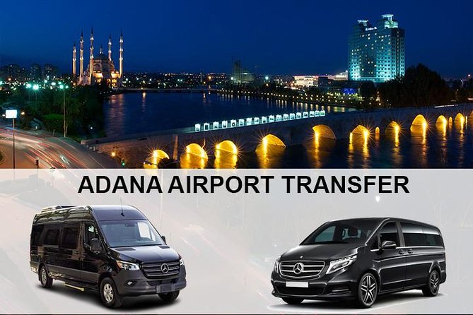 Transferts de l'aéroport d'Adana vers les hôtels de la ville d'Adana