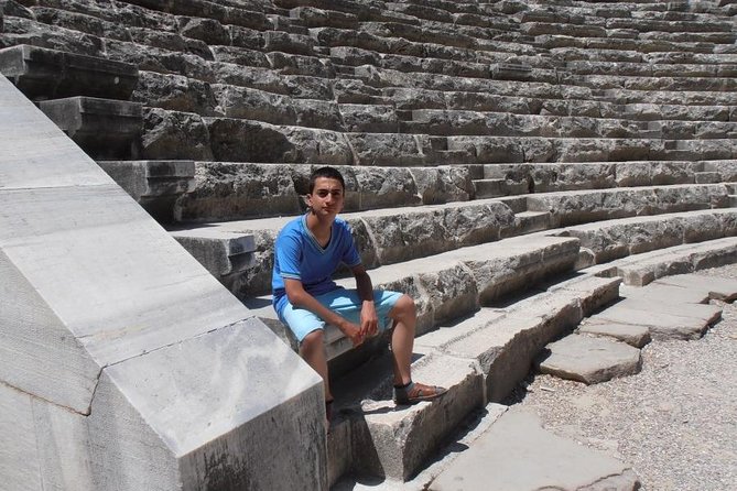 Side Antic City- Aspendos Antique Theatre. Duden Waterfall