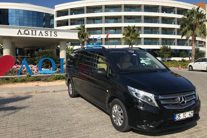 Transfert privé depuis / vers l'aéroport d'Izmir depuis / vers (Izmir Cesme - Kusadasi - Foca)