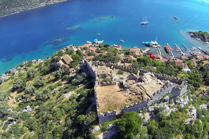 Alquiler de goleta de 3 noches y 4 días desde Kas a Kekova