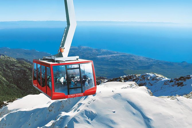 Paseo en teleférico a la cima de la montaña Tahtali desde Antalya, Belek y Kemer