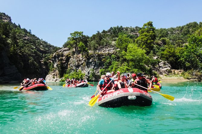 Rafting Canyoning and Zipline Adventure from Belek