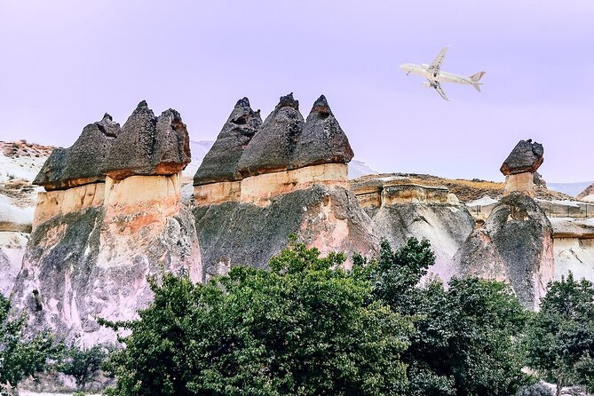 Excursión de un día a Capadocia en vuelo desde Side