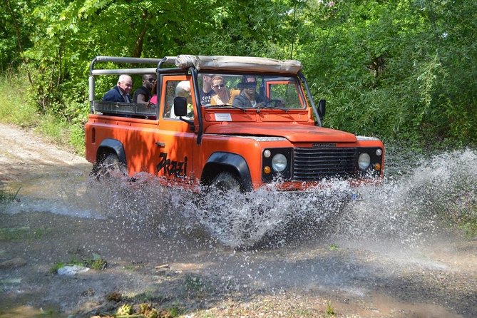 Alanya -Side -Antalya Çıkışlı Nehir Raftingi ve Jeep Safari Combo Turu