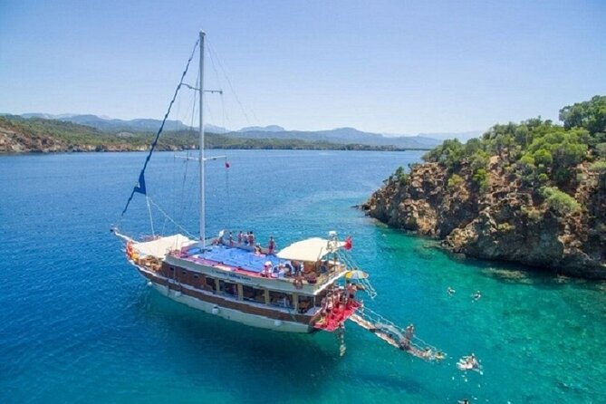 Excursions en bateau à Marmaris et Icmeler Déjeuner barbecue Boissons non alcoolisées à volonté