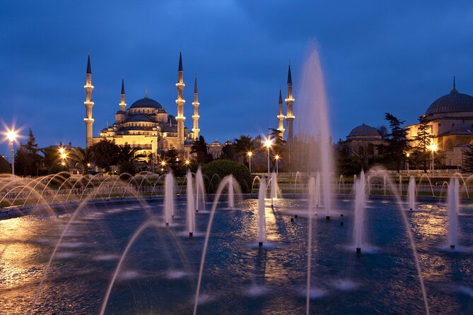 By Night: Hagia Sophia and Blue Mosque