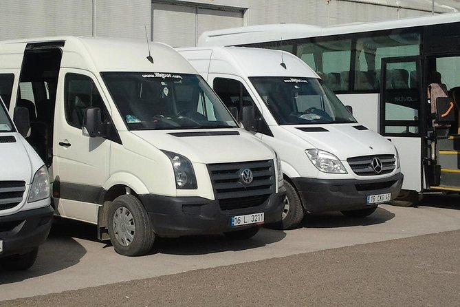 Navette à l'arrivée de l'aéroport de Gazipasa à Alanya